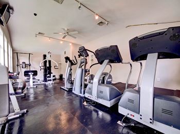 Modern 24-hour fitness center